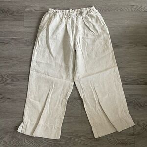j.Jill linen cropped pants